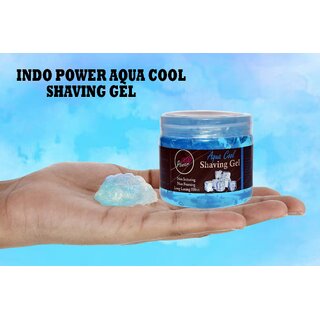 indopower ah59 aqua cool shaving gel 200g 