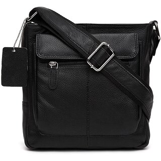 OLIVER WALK Leather Side Messenger Bag for Men - Handbags | Buy online on ZillyBuy