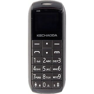 Kechaoda A26 (Dual Sim, 800 mAh Battery, Black) - Mobile Phone | Buy online on ZillyBuy