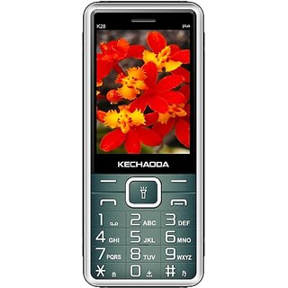 Kechaoda K28 Plus (Dual SIM, 2.8 Inch Display, 1700 mAh Battery, Blue) - Mobile Phone | Buy online on ZillyBuy