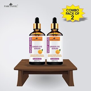 PARK DANIEL Premium Under Eye Serum For Men and Women Combo Pack of 2 Bottle of 30 ML(60 ML) (60 ml) - Makeup - Eyes | Buy online on ZillyBuy