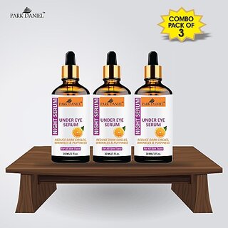 PARK DANIEL Premium Under Eye Serum For Men and Women Combo Pack of 3 Bottle of 30 ML(90 ML) (90 ml) - Makeup - Eyes | Buy online on ZillyBuy
