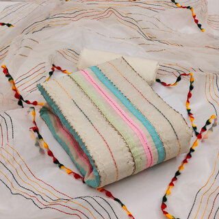 Sharda Creation Unstitched  Embroidered Dress Material