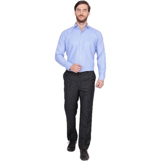 Exclusive Men Baleshwar Men Blue Solid Formal Shirt (Pack of 1) 2026 at ShopCircuit | ONDC