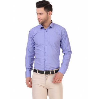 Top Men Baleshwar Men Blue Solid Formal Shirt (Pack of 1) 2026 at ShopCircuit | ONDC
