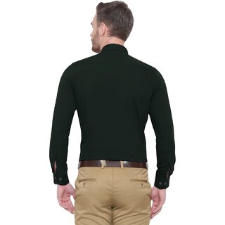 Stylish Men Baleshwar Men Green Solid Formal Shirt (Pack of 1 ) 2026 at ShopCircuit | ONDC