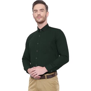 Stylish Men Baleshwar Men Green Solid Formal Shirt (Pack of 1 ) 2026 at ShopCircuit | ONDC