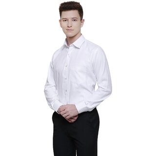 New Men Baleshwar Men White Solid Formal Shirt (Pack of 1) 2026 at ShopCircuit | ONDC