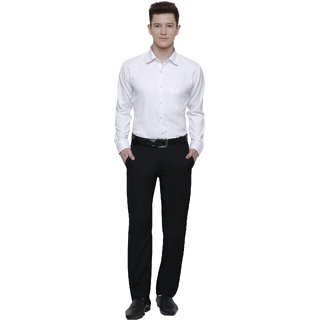 New Men Baleshwar Men White Solid Formal Shirt (Pack of 1) 2026 at ShopCircuit | ONDC