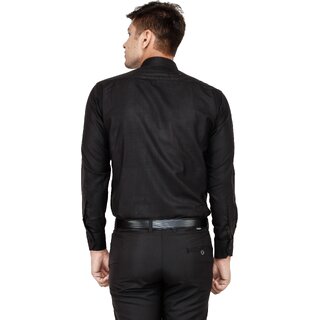 Exclusive Men Baleshwar Men Black Solid Formal Shirt (Pack of 1) 2026 at ShopCircuit | ONDC