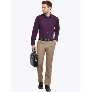 Luxurious Men Baleshwar Mens Purple Slim Fit Casual Shirt (Pack of 1) 2026 at ShopCircuit | ONDC