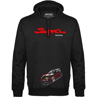 fastb men and women full sleeve printed hooded sweatshirt