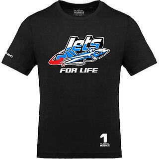 Stylish Men FastB Men Printed Round Neck Black T-Shirt 2026 at ShopCircuit | ONDC