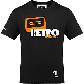 New Men FastB Men Solid Round Neck Black T-Shirt 2026 at ShopCircuit | ONDC