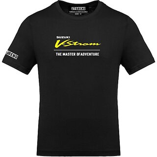 Latest Men FastB Men Printed Round Neck Black T-Shirt 2026 at ShopCircuit | ONDC