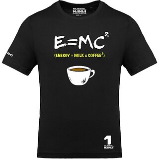 New Men FastB Men Printed Round Neck Black T-Shirt 2026 at ShopCircuit | ONDC