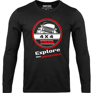 Best Men FastB Men Printed Round Neck Black T-Shirt 2026 at ShopCircuit | ONDC