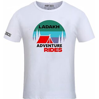 Affordable Men FastB Men Printed Round Neck White T-Shirt 2026 at ShopCircuit | ONDC
