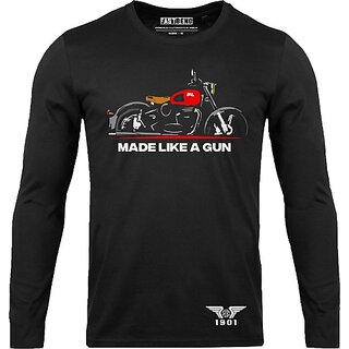 Modern Men FastB Men Graphic Print Round Neck Black T-Shirt 2026 at ShopCircuit | ONDC