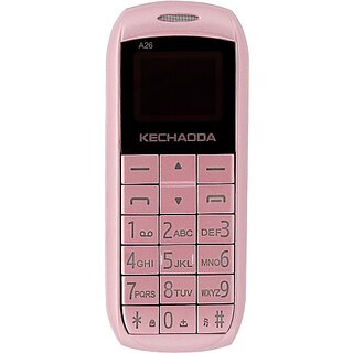 Kechaoda A26 (Dual Sim, 800 mAh Battery, Pink) - Mobile Phone | Buy online on ZillyBuy