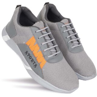 New Accessories Hakkel Mens Casual Grey Shoes 2026 at ShopCircuit | ONDC