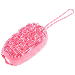 eastern club silicone bubble bath quick foaming scrubbing soft rubbing massage body cleaner brush pack of 1
