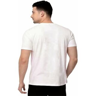 New Men Graphic Print Men White Round Neck Casual T-Shirt 2026 at ShopCircuit | ONDC