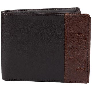 Keviv Mens Casual Brown Genuine Leather Wallet - Mini  (5 Card Slots) - Handbags | Buy online on ZillyBuy