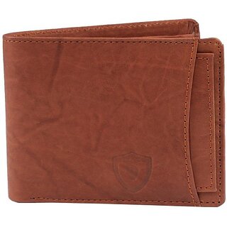 Keviv Mens Brown Genuine Leather Wallet - Mini  (10 Card Slots) - Handbags | Buy online on ZillyBuy