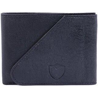 Keviv Mens Black Artificial Leather Wallet - Mini  (10 Card Slots) - Handbags | Buy online on ZillyBuy
