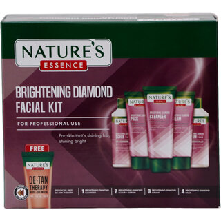 natures essence brightening diamond facial kit 325gm 200ml 