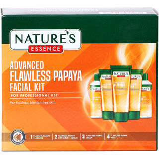 natures essence flawless papaya facial kit