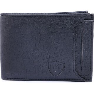 Keviv Men Black Artificial Leather Wallet - Regular Size (10 Card Slots) - Handbags | Buy online on ZillyBuy
