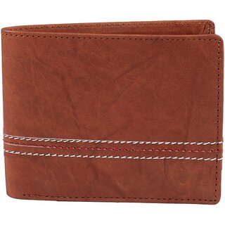 Keviv Men Brown Genuine Leather Wallet - Mini (10 Card Slots) - Handbags | Buy online on ZillyBuy