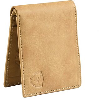 Keviv Men Casual Brown Genuine Leather Wallet - Mini (5 Card Slots) - Handbags | Buy online on ZillyBuy