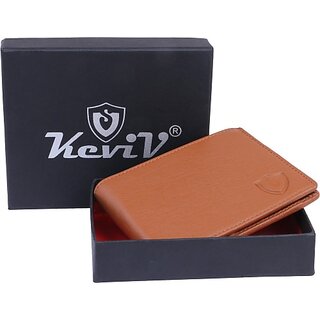 VSR Men Tan Artificial Leather Wallet - Mini (5 Card Slots) - Handbags | Buy online on ZillyBuy