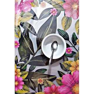 Revexo Rectangular Pack Of 6 Table Placemat (Multicolor, Pvc)