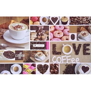 Revexo Rectangular Pack Of 6 Table Placemat (Multicolor, Pvc)