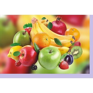 Revexo Rectangular Pack Of 6 Table Placemat (Orange, Pvc)