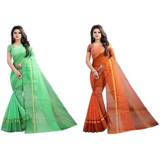 SVB Saree Multicolour Art  Silk Saree With Blouse Piece - Sarees | Buy online on ZillyBuy