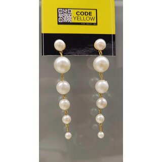 Code Yellow Rain Drop Earring - Earrings | Buy online on ZillyBuy