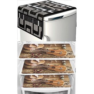 REVEXO Refrigerator Cover (Width: 20 cm, Multicolor) - Home Improvement | Buy online on ZillyBuy
