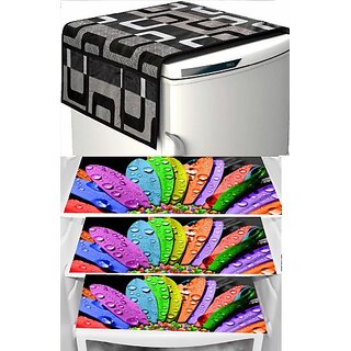 REVEXO Refrigerator Cover (Width: 20 cm, Multicolor) - Home Improvement | Buy online on ZillyBuy