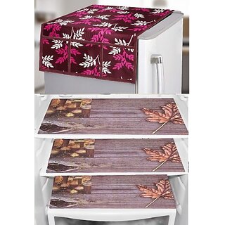 REVEXO Refrigerator Cover (Width: 20 cm, Multicolor) - Home Improvement | Buy online on ZillyBuy