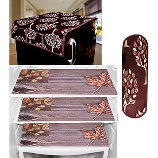 REVEXO Refrigerator Cover (Width: 98 cm, Multicolor) - Home Improvement | Buy online on ZillyBuy