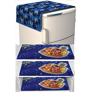 REVEXO Refrigerator Cover (Width: 20 cm, Multicolor) - Home Improvement | Buy online on ZillyBuy