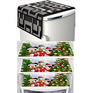 REVEXO Refrigerator Cover (Width: 20 cm, Multicolor) - Home Improvement | Buy online on ZillyBuy