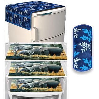 REVEXO Refrigerator Cover (Width: 98 cm, Multicolor) - Home Improvement | Buy online on ZillyBuy