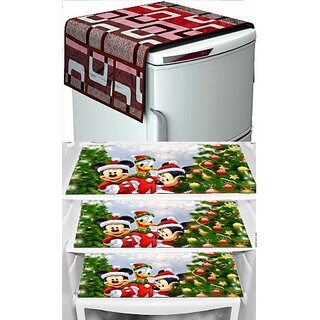 REVEXO Refrigerator Cover (Width: 20 cm, Multicolor) - Home Improvement | Buy online on ZillyBuy