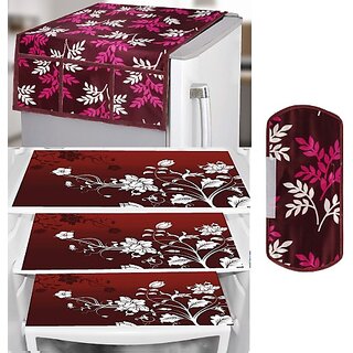 REVEXO Refrigerator Cover (Width: 98 cm, Multicolor) - Home Improvement | Buy online on ZillyBuy